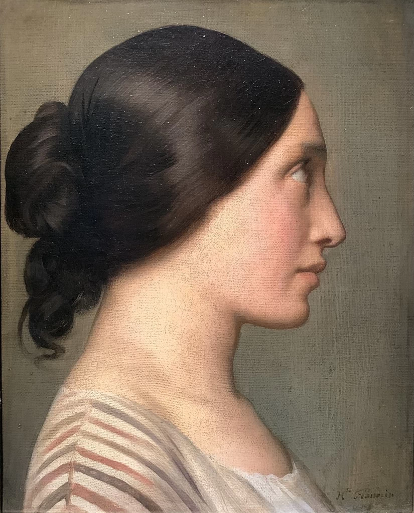 Hippolyte Flandrin - La fiorentina, musée de l’Oise